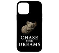 Chase Your Dreams Sleeping Koala - Pijama con Cita inspiradora Carcasa para iPhone 12 Mini