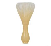 Chasen - Batidor de té de resina reutilizable para herramientas Matcha, 13 x 6 cm, color albaricoque