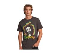 Chaser - Bob Rasta Vibe T-Shirt - Tops - Hombre - Marrón - L -