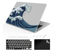 ChashenHa para 2022 Release MacBook Air 13.6" Case (Modelo A2681 M2 Chip), Estuche rígido de plástico Impreso UV para computadora portátil con Cubierta de Teclado y Protector de Pantalla (Plants-5)