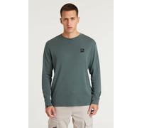 CHASIN Hely T-shirt Long Sleeve Balsam Green Talla: L | Manga Larga Outlet | Hombre | Verde