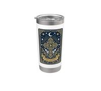Chasing After Jesus And Toddler Tarot Card Vaso térmico de acero inoxidable de doble pared