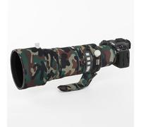 CHASING BIRDS Capa de lente impermeable de camuflaje para Canon RF 100-300 mm F2.8 L IS USM, cubierta protectora de lente impermeable (camuflaje verde militar, con extensor RF 2X)