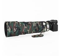 CHASING BIRDS Capa de lente impermeable de camuflaje para Sony FE 200-600 mm F5.6-6.3 G OSS, cubierta protectora de lente impermeable (camuflaje verde militar, con 2.0X TC (SEL20TC))
