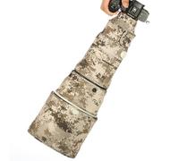 CHASING BIRDS Capa impermeable de camuflaje para Canon EF 400 mm F2.8 L IS II USM, cubierta protectora de lente impermeable versión IV (rejilla marrón, con extensor EF 1.4x III)