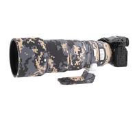 CHASING BIRDS Capa impermeable de camuflaje para FUJINON XF 400 mm F4.5 R LM OIS WR Funda protectora de lente a prueba de lluvia versión V (camuflaje digital, con 1.4X y 2.0X TC)