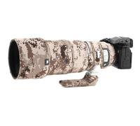 CHASING BIRDS Capa impermeable de camuflaje para FUJINON XF 400 mm F4.5 R LM OIS WR Funda protectora de lente a prueba de lluvia versión V (rejilla marrón, con 2.0X TC)
