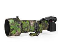 CHASING BIRDS Capa impermeable de camuflaje para lente SIGMA 500 mm F5.6 DG DN OS, cubierta protectora de lente a prueba de lluvia, versión IV (camuflaje de hoja verde, montura en L)