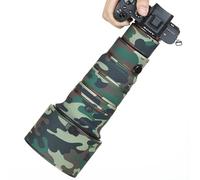 CHASING BIRDS Capa impermeable de camuflaje para lente SIGMA 500 mm F5.6 DG DN OS, cubierta protectora de lente a prueba de lluvia, versión IV (camuflaje verde militar, montura en L)