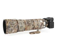 CHASING BIRDS Capa impermeable de camuflaje para Sony FE 200-600 mm F5.6-6.3 G OSS, cubierta protectora de lente a prueba de lluvia, versión IV (camuflaje de caña)