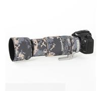 CHASING BIRDS Capa protectora impermeable de camuflaje para Canon RF 100-400 mm F5.6-8 IS USM, protector de lente impermeable (camuflaje digital, con extensor RF 1.4X)
