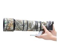 CHASING BIRDS Capa protectora impermeable de camuflaje para Fujifilm XF 150-600 mm F5.6-8 R LM OIS WR impermeable (camuflaje de árbol amarillo, con 1.4X TC)