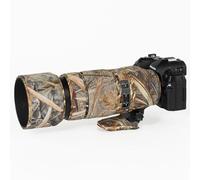 CHASING BIRDS Cubierta protectora impermeable de camuflaje para Olympus 100-400 mm F5.0-6.3 IS ED MSC (camuflaje de caña, con 1.4X TC (MC-14))
