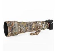 CHASING BIRDS Cubierta protectora impermeable de camuflaje para Sony FE 200-600 mm F5.6-6.3 G OSS, cubierta protectora de lente a prueba de lluvia (nuevo camuflaje de lengüeta, con 1.4X y 2.0X TC)