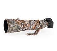 CHASING BIRDS Lente de camuflaje impermeable para Canon EF 200-400 mm F4 L IS USM Extender 1.4X impermeable lente cubierta protectora versión IV (bosque, con extensor EF 2.0X II)