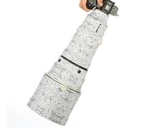 CHASING BIRDS Lente de camuflaje impermeable para Canon EF 400 mm F2.8 L IS II USM, cubierta protectora de lente impermeable versión IV (blanco eléctrico, con extensor EF 1.4x III)