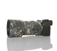 CHASING BIRDS Lente de camuflaje impermeable para Canon RF 135 mm F1.8 L IS USM, cubierta protectora de lente impermeable versión IV (camuflaje digital, con extensor RF 1.4X)