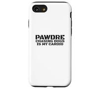 Chasing Dogs Is My Cardio. Vintage Print. Funny Dog Dad Carcasa para iPhone SE (2020) / 7 / 8