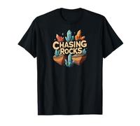 Chasing Rocks Crystal Collector Geology Mineral Hunter Camiseta