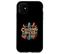 Chasing Rocks Crystal Collector Geology Mineral Hunter Carcasa para iPhone 11