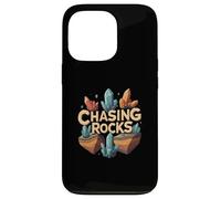 Chasing Rocks Crystal Collector Geology Mineral Hunter Carcasa para iPhone 13 Pro