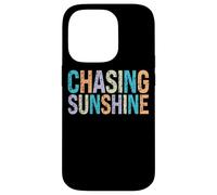 Chasing Sunshine Adventure Vibraciones positivas Carcasa para iPhone 14 Pro