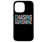 Chasing Sunshine Adventure Vibraciones positivas Carcasa para iPhone 14 Pro Max