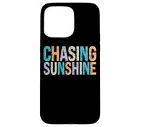 Chasing Sunshine Adventure Vibraciones positivas Carcasa para iPhone 15 Pro Max