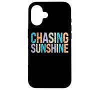 Chasing Sunshine Adventure Vibraciones positivas Carcasa para iPhone 16