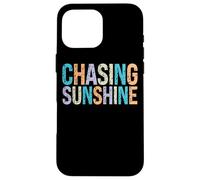 Chasing Sunshine Adventure Vibraciones positivas Carcasa para iPhone 16 Pro Max