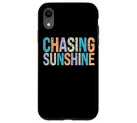 Chasing Sunshine Adventure Vibraciones positivas Carcasa para iPhone XR