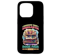 Chasing That Scholastic Book Fair High Estudiante de Lector Carcasa para iPhone 15 Pro