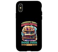 Chasing That Scholastic Book Fair High Estudiante de Lector Carcasa para iPhone X/XS