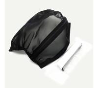 Chasis a prueba de polvo, roca, suciedad, nieve, hojas, resistente, cubierta protectora negra para Tamiya TT01 TT02