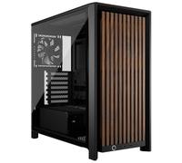 Chasis Corsair FRAME 4000D Wood RS panel madera nogal 4 ventiladores PWM