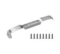 Chasis de acero inoxidable completo kit de deslizamiento central para Traxxas 1:16 Mini Maxx/Mini XRT VXL 3S Monster Truck Upgrades