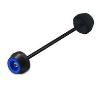 Chasis de Motocicleta Compatible con F750GS, F850GS, F 750GS, 850GS 2017-2022, Deslizadores de Horquilla Eje Delantero y Trasero para Motocicleta Protector de Motor(F750GS Rear Blue)