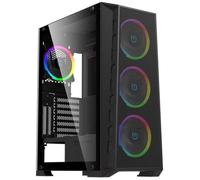 Caja gaming semitorre hiditec mh12 metal mesh