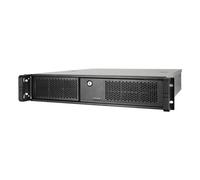Chasis rack 2U Chieftec UNC-209SR-B-OP acero, 4 bahías, fuente 400 W, USB 3.0