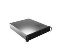 Chasis rack 2U Lanberg SC01-5202-12B 3 ventiladores 10 bahías USB 3.0 negro