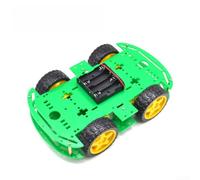 Chasis Robot para inteligente 4WD con Encoder para Arduino Chasis(Green)