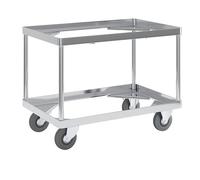 Chasis rodante de aluminio, altura de carga 440 mm Gmöhling, L x A interior 575 x 370 mm