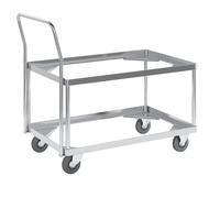 Chasis rodante de aluminio, altura de carga 440 mm Gmöhling, L x A interior 724 x 459 mm