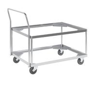 Chasis rodante de aluminio, altura de carga 440 mm Gmöhling, L x A interior 772 x 572 mm