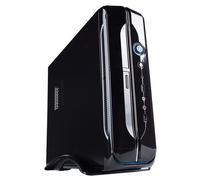 Chasis slim micro atx slm30 psu 2 usb 3.0 + card reader