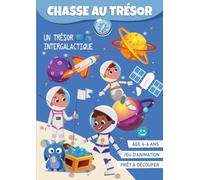 Chasse au Trésor Espace (4 à 6 ans)｜Animation Anniversaire et Loisirs Thème Astronautes Clé en Main: Livre-Jeu prêt à découper !