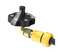 Chassis Cleaner - Secure Magnetic Brass Washers, Rotary Nozzle Undercarriage Tools, Effective Dirt Removing Equipment, Automotive Wheels Tires Maintenance - For SUVs Sedans Trucks RV Garages