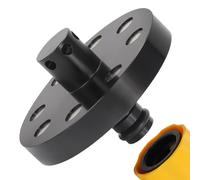 Chassis Flusher 6.5x6.5cm 24 g Material de impresión 3D Compatible con limpiador de alta presión y manguera de jardín acoplamiento rápido SUV de camiones de autos bajo cuerpo Herramienta de cuidado de