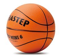 Chastep Mini Pelota de Baloncesto de Esponja de 6" para Niños Suave y Rebotando Sin Peligro Para Jugar Dentro o Al Aire Libre (Naranja)