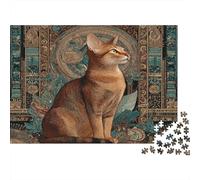 Chat exotiquePuzzles 1000 Pièces Pour Adultes, Jeux ÉducatifsStyle ornemental artistique